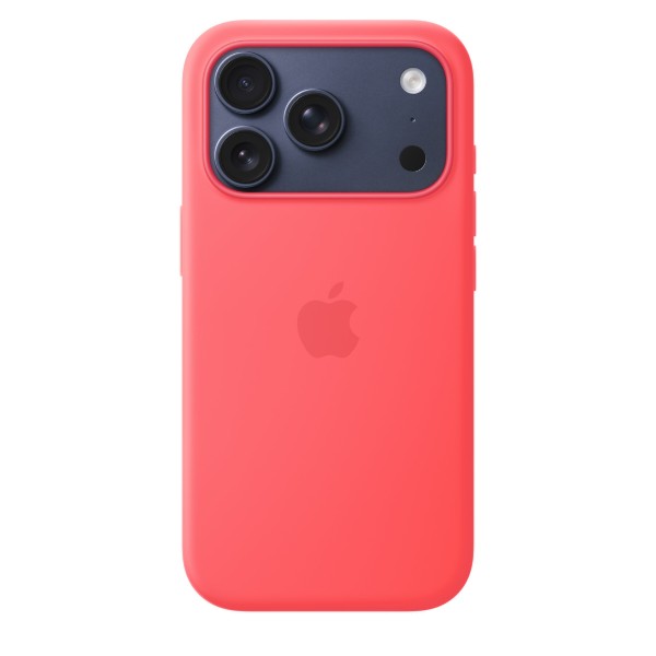 Фото - Чехол для смартфона Apple Silicone Case with MagSafe iPhone 17 Pro Bright Guava (MHW04ZM/A)