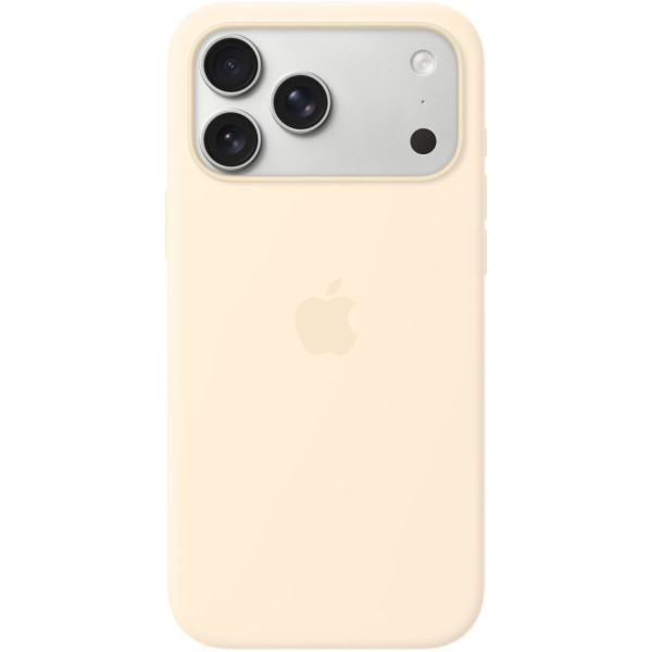 Фото - Чохол для смартфону Apple Silicone Case with MagSafe iPhone 17 Pro Max Vanilla (MHW54ZM/A) Фото - Чохол для смартфону Apple Silicone Case with MagSafe iPhone 17 Pro Max Vanilla (MHW54ZM/A)