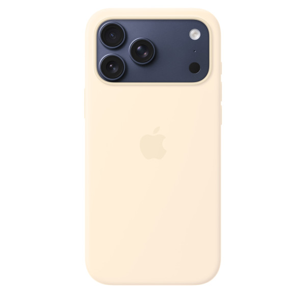 Фото - Чохол для смартфону Apple Silicone Case with MagSafe iPhone 17 Pro Max Vanilla (MHW54ZM/A)