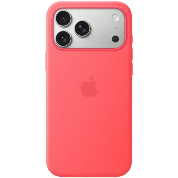 Фото - Чехол для смартфона Apple Silicone Case with MagSafe iPhone 17 Pro Max Bright Guava (MHW64ZM/A)