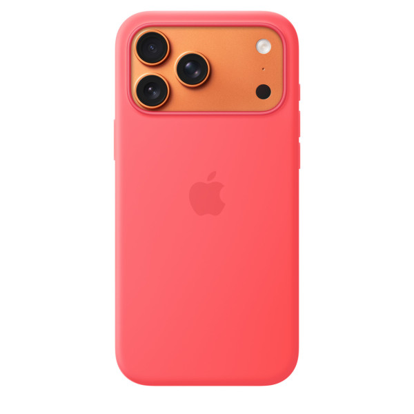 Фото - Чохол для смартфону Apple Silicone Case with MagSafe iPhone 17 Pro Max Bright Guava (MHW64ZM/A)