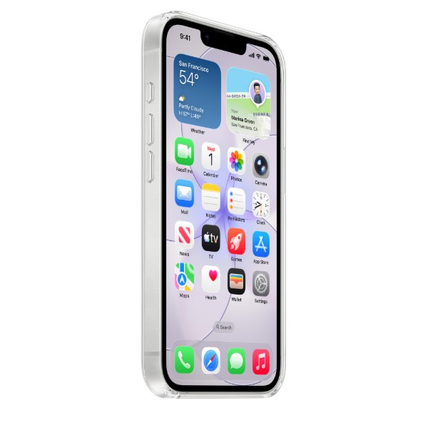 Фото - Чехол для смартфона Apple Clear Case with MagSafe iPhone 17e (MHWC4ZM/A)