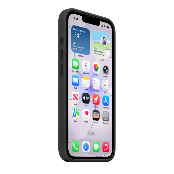 Фото - Чехол для смартфона Apple Silicone Case with MagSafe iPhone 17e Black (MHWD4ZM/A)
