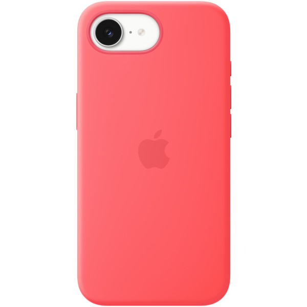Фото - Чехол для смартфона Apple Silicone Case with MagSafe iPhone 17e Bright Guava (MHWH4ZM/A)