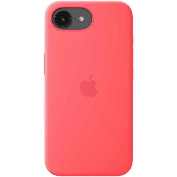 Фото - Чехол для смартфона Apple Silicone Case with MagSafe iPhone 17e Bright Guava (MHWH4ZM/A)