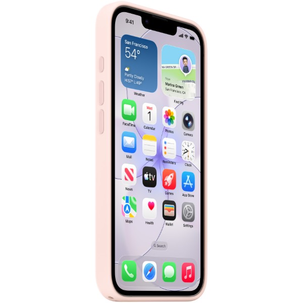 Фото - Чехол для смартфона Apple Silicone Case with MagSafe iPhone 17e Soft Pink (MHWJ4ZM/A)