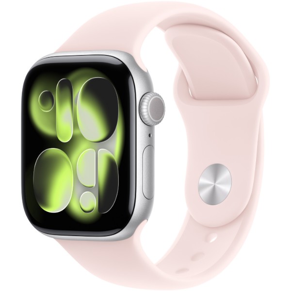 Фото - Ремінець для смарт-годинника Apple 46mm Soft Pink Sport Band - S/M (MHYF4ZM/A)