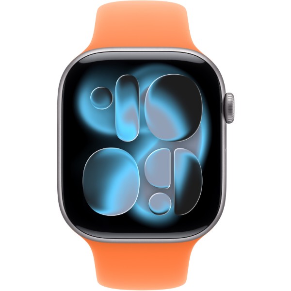Фото - Ремінець для смарт-годинника Apple 46mm Clementine Sport Band - S/M (MHYK4ZM/A)