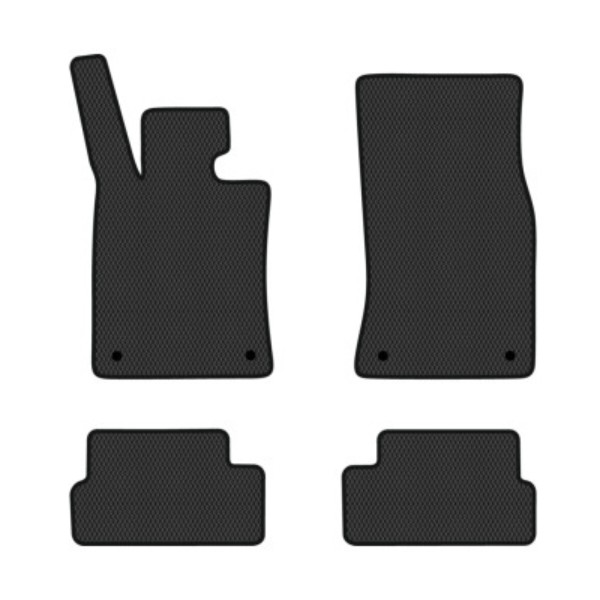 Фото - Коврики из экокожи в салон авто EVAtech для Cooper (R56) 3-doors MINI 2006-2014 2 поколение Htb EU (MI21844P4BW4BBB)