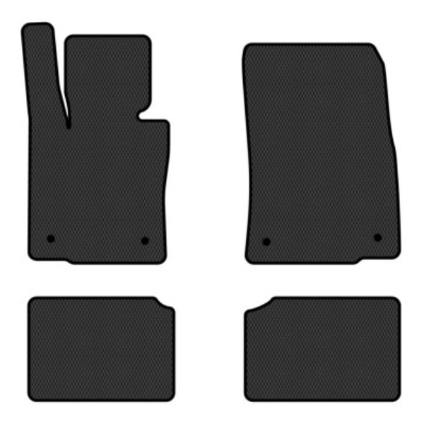 Фото - Коврики из экокожи в салон авто EVAtech для Countryman (R60) MINI 2010-2017 1 поколение Htb EU (MI3801P4BW4BBB)