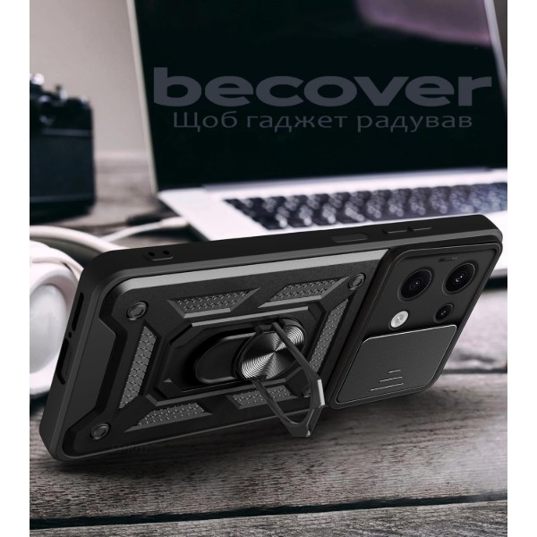 Фото - Чехол для смартфона BeCover Military for Xiaomi Redmi Note 13 5G Black (711030)