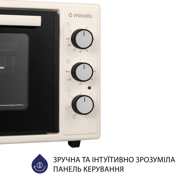 Фото - Уцінка - Піч електрична Minola FOET 3714 IV