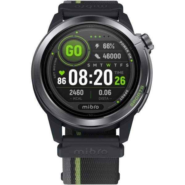 Фото - Смарт-часы Mibro GS Active2 Dark Gray (XPAW024)