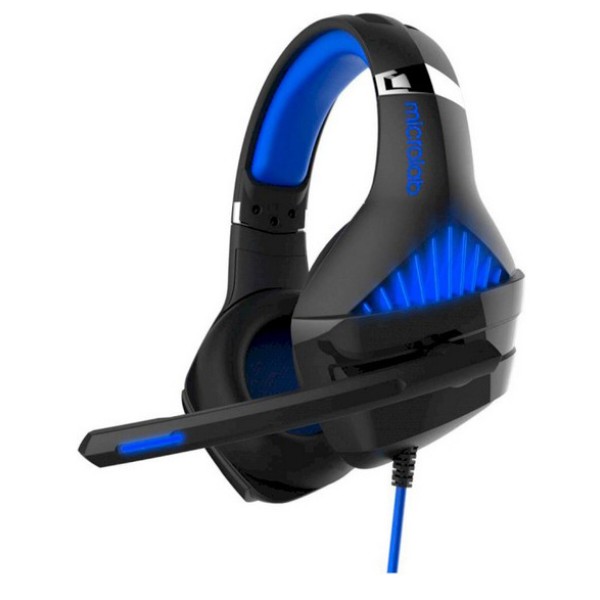 Фото - Гарнітура дротова ігрова Microlab G6 Black+Blue