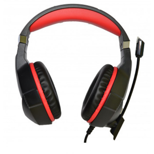 Фото - Гарнітура дротова ігрова Microlab G7 Black+Red
