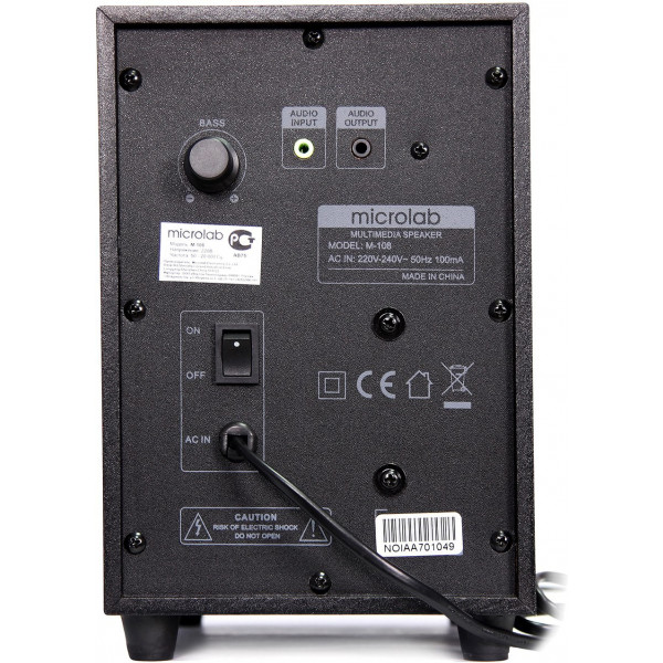Фото - Комп'ютерна акустика 2.1 Microlab M-108