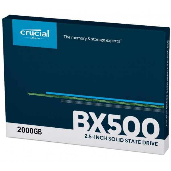 Фото - SSD-накопичувач внутрішній Crucial Micron BX500 2TB 2.5” SATA III-600 (CT2000BX500SSD1)