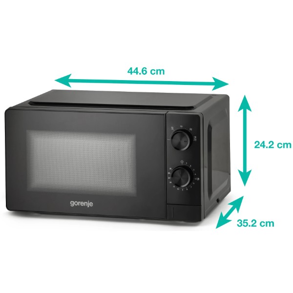 Фото - Микроволновая печь (СВЧ) Gorenje MO20CE1B5