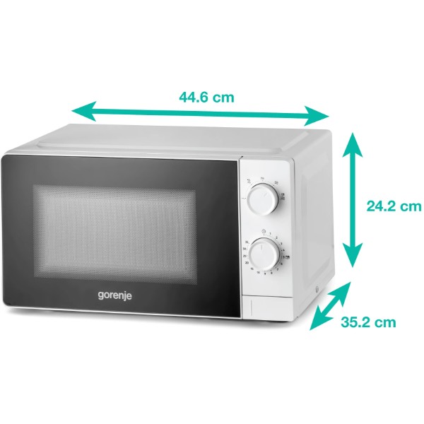 Фото - Микроволновая печь (СВЧ) Gorenje MO20CE1W5