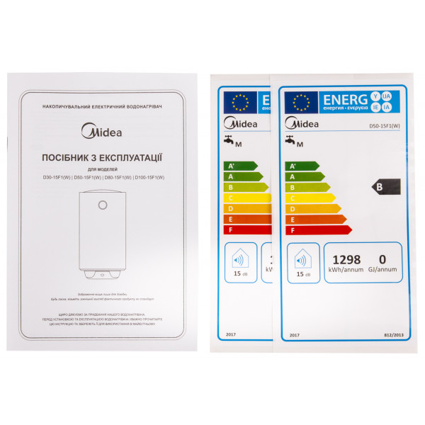 Фото - Водонагреватель Midea D50-15F1 (W)