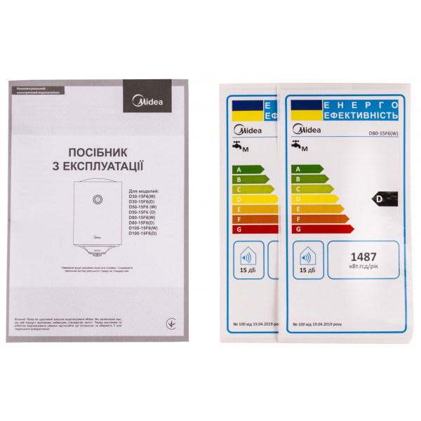 Фото - Водонагреватель Midea D80-15F6(W)