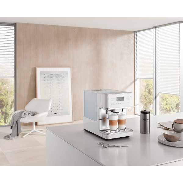 Фото - Кавомашина Miele CM 6350 Diamond White
