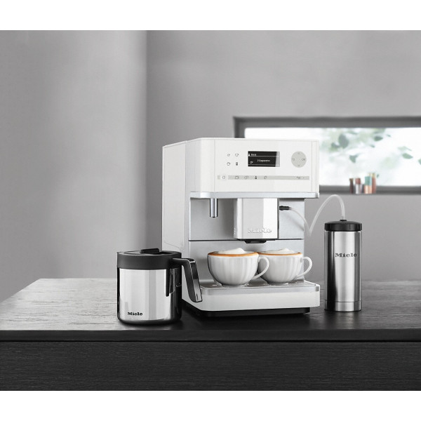 Фото - Кавомашина Miele CM 6350 Diamond White