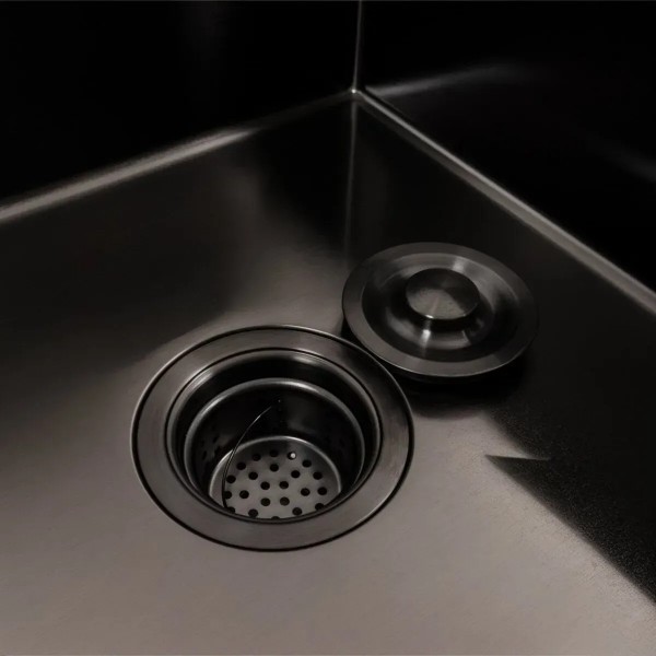 Фото - Мойка кухонная VALESO CM 65х50 L PVD Black Handmade (3.0/1.0)