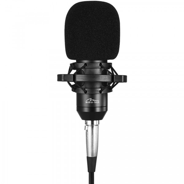Фото - Мікрофон до комп'ютера Media-Tech XLR USB Black (MT397K)