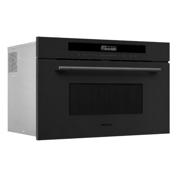 Фото - Микроволновая печь (СВЧ) встраиваемая Interline MWG 934 SSG BA Pure Black
