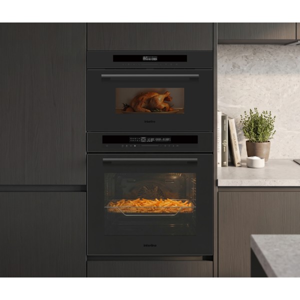 Фото - Микроволновая печь (СВЧ) встраиваемая Interline MWG 934 SSG BA Pure Black