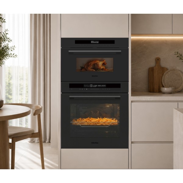 Фото - Микроволновая печь (СВЧ) встраиваемая Interline MWG 934 SSG BA Pure Black