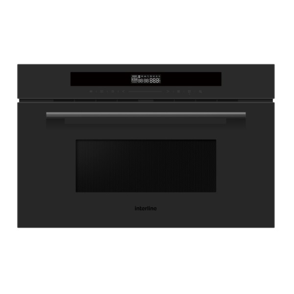 Фото - Микроволновая печь (СВЧ) встраиваемая Interline MWG 934 SSG BA Pure Black