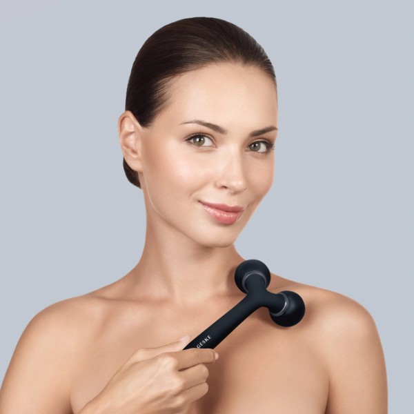 Фото - Микротоковая ручка для подтяжки лица GESKE Sonic Facial&Body Roller 4 в 1 черный (GK000041BK01)