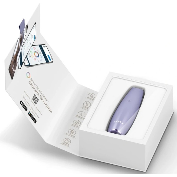 Фото - Мікрострумова ручка для підтяжки обличчя GESKE MicroCurrent Face-Lift Pen 6 в 1 фіолетовий (GK000013PL01)
