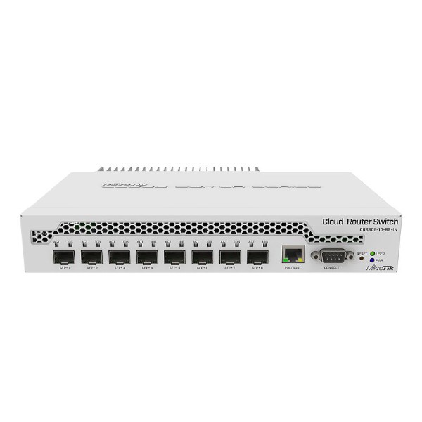 Фото - Коммутатор локальної мережі (Switch) MikroTik CRS309-1G-8S+IN