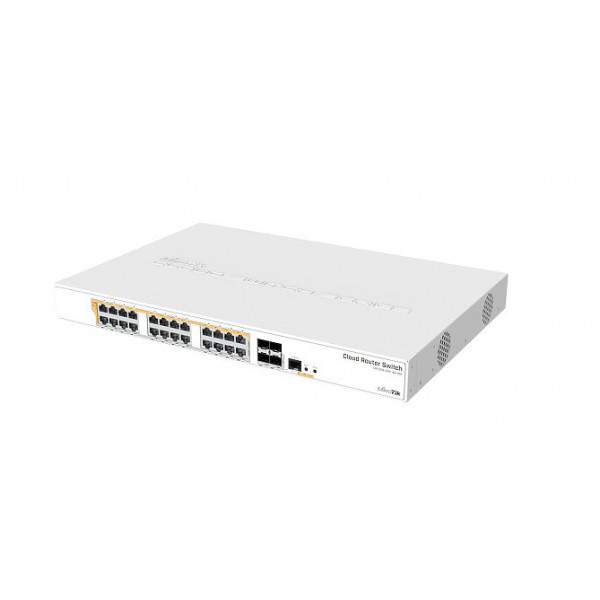 Фото - Коммутатор локальной сети (Switch) MikroTik CRS328-24P-4S+RM