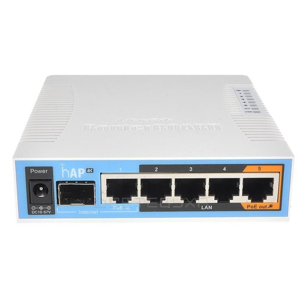 Фото - Маршрутизатор інтернет WiFi5 MikroTik hAP AC RB962UiGS-5HacT2HnT