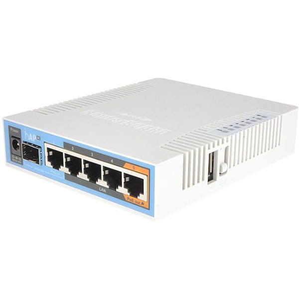 Фото - Маршрутизатор інтернет WiFi5 MikroTik hAP AC RB962UiGS-5HacT2HnT