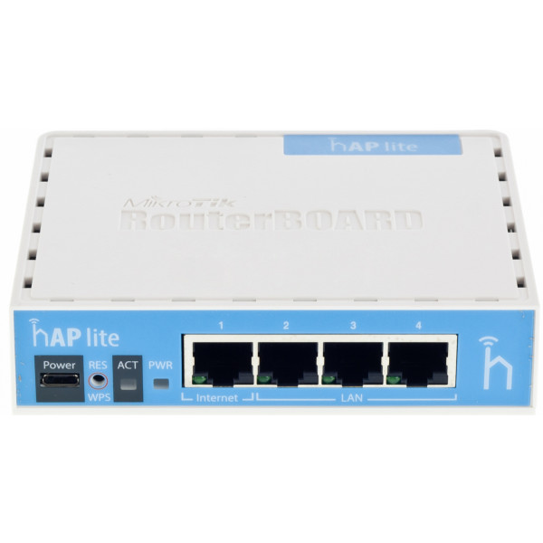 Фото - Маршрутизатор інтернет WiFi4 MikroTik hAP Lite RB941-2ND