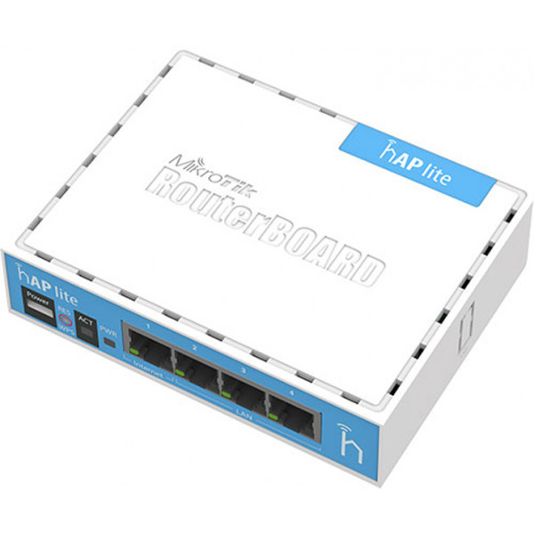 Фото - Маршрутизатор інтернет WiFi4 MikroTik hAP Lite RB941-2ND
