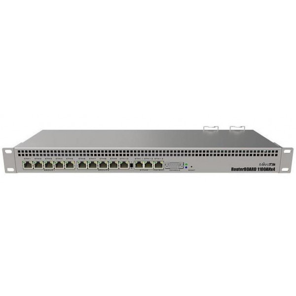 Фото - Коммутатор локальної мережі (Switch) MikroTik RB1100X4 Фото - Коммутатор локальної мережі (Switch) MikroTik RB1100X4