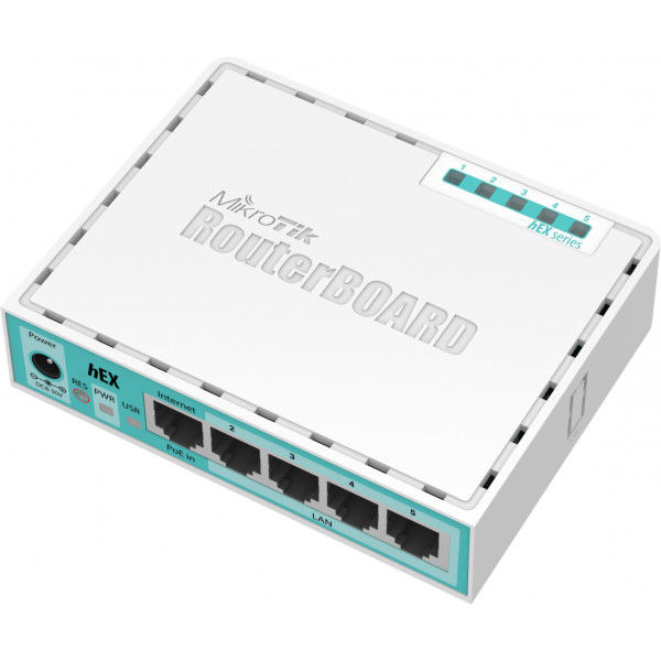 Фото - Маршрутизатор интернет LAN MikroTik RB750GR3 hEX