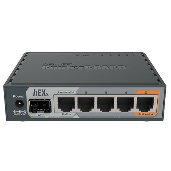 Фото - Маршрутизатор інтернет LAN MikroTik RB760iGS hEX S