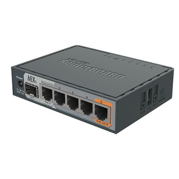 Фото - Маршрутизатор інтернет LAN MikroTik RB760iGS hEX S