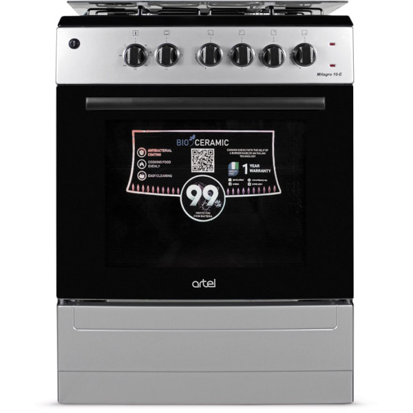 Фото - Плита газовая ARTEL Milagro 10-E Grey