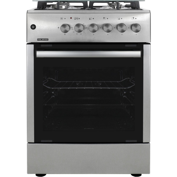 Фото - Плита газова Milano ML60 E40C+стальна