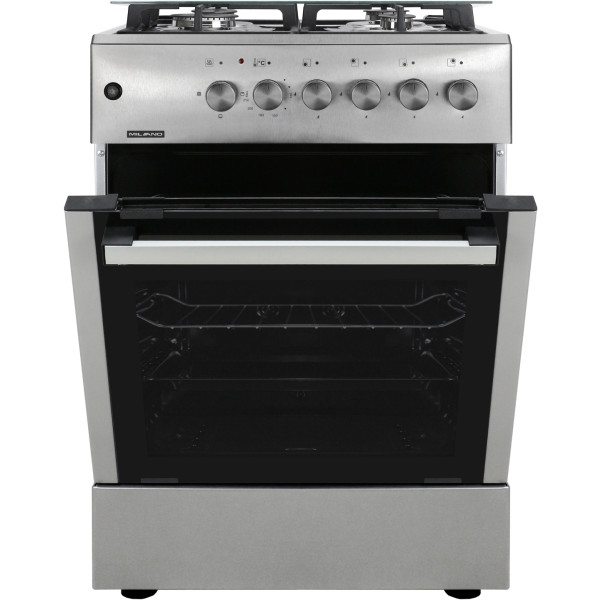 Фото - Плита газова Milano ML60 E40C+стальна