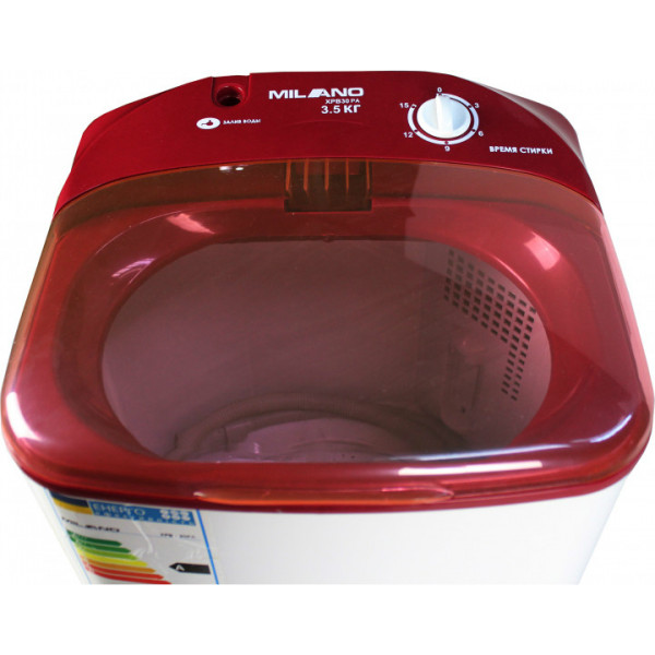 Фото - Пральна машина Milano XPB-30 PA RED