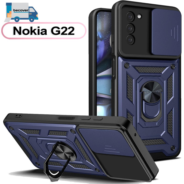 Фото - Чохол для смартфону
 BeCover Military for Nokia G22 Blue (709990)